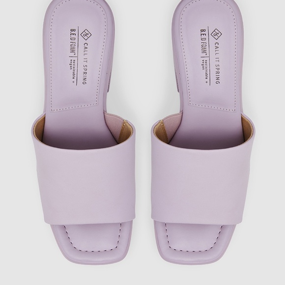Call it Spring PALOMAA Platform Sandals in Violet Purple - Picture 3 of 7